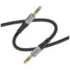 Кабель мультимедійний 3.5mm M to 3.5mm M 1.0m Black HOCO (6942007608800) - Зображення 3