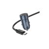 Зарядний пристрій HOCO HOCO Z57 Glorious single-port USB-C PD30W + cable USB-C Metal Gray (6942007633086) - Зображення 3