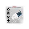 Зарядное устройство Promate icharge-pdqc3 Lightning PD20W + USB-A QC3.0 White (icharge-pdqc3.white) - Изображение 3