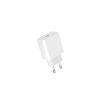 Зарядний пристрій Denmen USB-C PD20W 3.6A + cable USB-C to Lightning white (DM-DC06L-WH) - Зображення 2