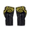 Боксерские перчатки Fairtex BGVG2 Velcro Black 14 унцій (бинти в комплекті) (BGVG2_Velcro_14oz_Black) - Изображение 2