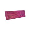 Клавіатура Canyon Fortnax Bluetooth/Wireless/ USB UA Pink (CND-SKBW2) - Зображення 2