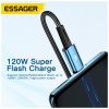 Дата кабель USB 2.0 AM to USB-C 2.0m 120W black Essager (EXC120-CGA01-P) - Изображение 3