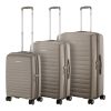 Набір валіз 2E Aero (L+M+S), сіро-коричневі (2E-SPP-AERO-SET3-TP) - Зображення 1