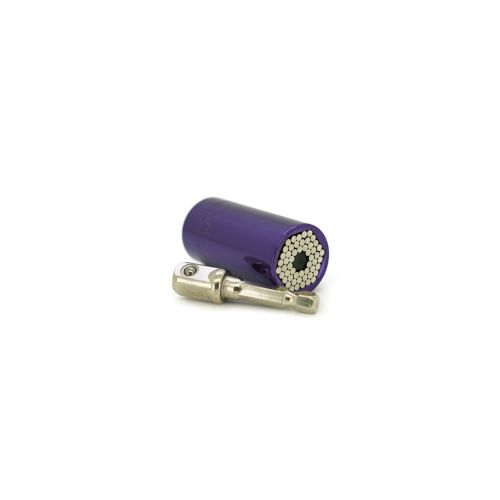 Торцевая головка Voltronic универсальная для шуруповерта 7-19 mm (25*52) 3/4 Violet (YT-UnScTVL)