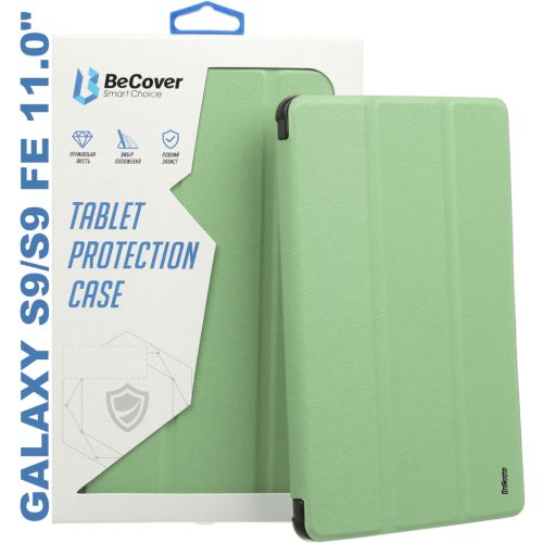 Чехол для планшета BeCover Soft Edge Samsung Galaxy Tab S9 (SM-X710/SM-X716) / S9 FE (SM-X510/SM-X516B) 11.0 Green (710776)