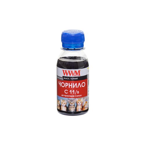 Чорнило WWM Canon CLI-521B/CLI-426B 100г Black Water-soluble (C11/B-2)