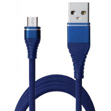 Дата кабель USB 2.0 AM to Micro 5P 1.2m 2A Blue Grand-X (NM012BL)