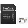 Карта памяти SanDisk 64GB microSDXC class 10 UHS-I U3 V30 High Endurance (SDSQQNR-064G-GN6IA) - Изображение 1