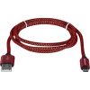 Дата кабель USB 2.0 AM to Micro 5P 1.0m USB08-03T red Defender (87801) - Изображение 1