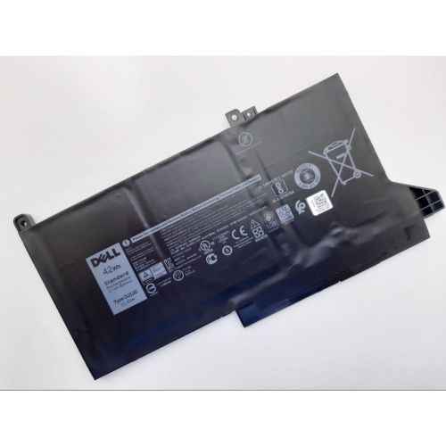 Аккумулятор для ноутбука Dell Latitude 7280 DJ1J0, 42Wh (3500mAh), 3cell, 11.4V, Li-ion (A47436)