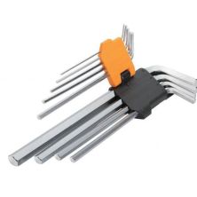Набор инструментов Tolsen шестигранных закругленых ключей 9 шт 1.5-10 мм (20053)