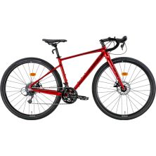 Велосипед Leon 28 GR-90 DD рама-S 2022 Red/Black (OPS-LN-28-035)