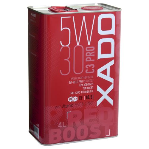 Моторна олива Xado 5W-30 C3 Pro  Red Boost 4 л (XA 26268)