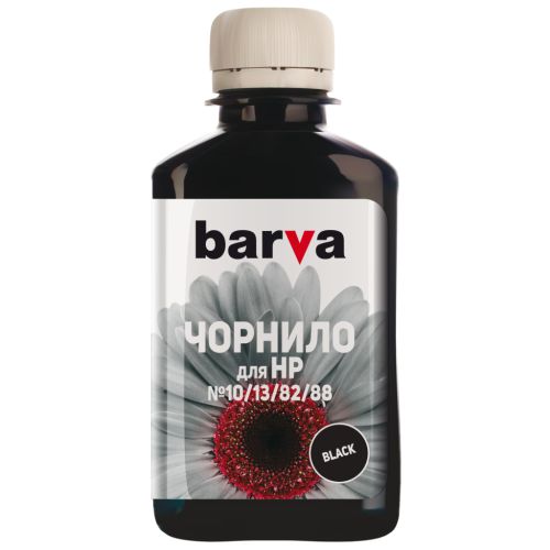 Чорнило Barva HP 10/13/82/88,180 мл, Black, pigmented (H10-673)