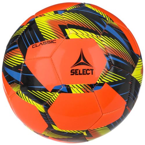 Мяч футбольный Select FB Classic v23 помаранчево-чорний Уні 5 (5703543316175)
