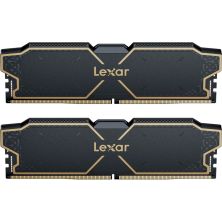 Модуль памяти для компьютера DDR5 32GB (2x16GB) 6000 MHz Thor Black Lexar (LD5U16G60C38LG-RGD)