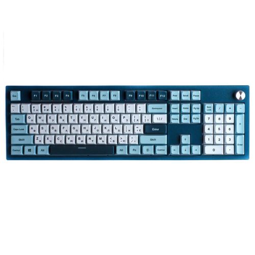 Клавиатура MONTECH MK105FR Full size FR USB UA Gray (MK105FR)
