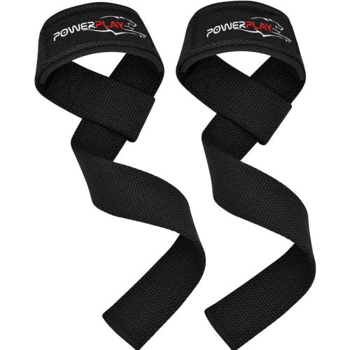 Кистевые лямки PowerPlay 7065 Classic Lifting Gym Straps Чорні (PP_7065_Black)