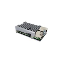 Корпус до промислового ПК Pi HUT for Raspberry Pi 4 Alu Radiator Grey (TPH-020)