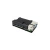 Корпус до промислового ПК Pi HUT for Raspberry Pi 4 Alu Radiator Grey (TPH-020) - Зображення 2