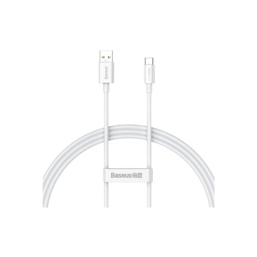 Дата кабель USB 2.0 AM to USB-C 1.0m Superior Fast Charging 60W white Baseus (CAYS000902)