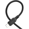 Дата кабель USB-C to Lightning 1.0m Cool silicone PD 20W X90 black HOCO (6931474788382) - Изображение 2