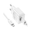 Зарядний пристрій HOCO C106A Leisure USB + cable USB to Micro 5P 10.5W White (6931474783905) - Зображення 3