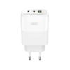 Зарядное устройство XO L139 83W 2xUSB-C PD65W + USB-A QC18W White (L139_White) - Изображение 2