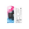 Зарядное устройство HOCO C134A USB + cable USB to USB-C 2.4A black (6942007621359) - Изображение 3