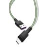 Дата кабель USB 2.0 AM to Lightning 1.0m 5A green XO (NB166-L-1-GR) - Зображення 1