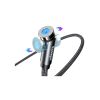 Дата кабель USB 2.0 AM to Micro 5P 1.0m magnetic black Essager (EXCCXM-WC0G) - Изображение 2