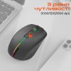 Мишка Meetion BTM002 Wireless/Bluetooth Black (MT-BTM002-A) - Зображення 3