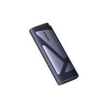Карман внешний Ugreen USB 3.2 Gen 2 to M.2 NVMe/SATA 10Gbps UASP TRIM CM767 gray (15813)