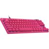 Клавиатура Logitech G PRO X TKL RAPID Wired Gaming Linear USB UA Magenta (920-013253) - Изображение 1