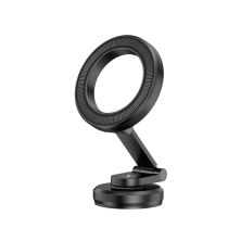 Універсальний автотримач Canyon Magnetic phone holder OnGrip 10 aluminum Black (CNS-CCHM10)