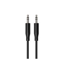 Кабель мультимедийный 3.5mm M to 3.5mm M 1.0m BL26 black BOROFONE (6941991122170)