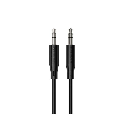 Кабель мультимедийный 3.5mm M to 3.5mm M 1.0m BL26 black BOROFONE (6941991122170)