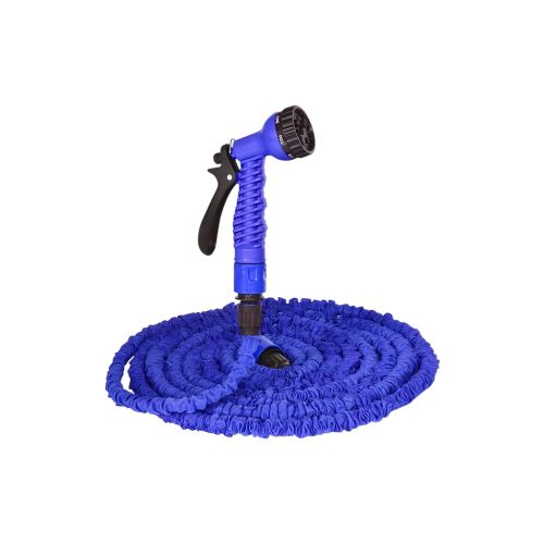 Поливочный шланг Voltronic KY-375B, 10-37.5м/125ft, + распылитель, насадка на кран, Blue, Box (KY-375B)