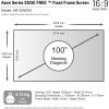 Проекційний екран Elite Screens AR100WH2 - Зображення 2