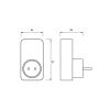 Реле напруги EUROELECTRIC 16А 3.5kW 150V-210V 230V-280V (RV-16A/3,5kW) - Зображення 2