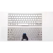 Клавиатура ноутбука Sony SVF14E (Fit 14E Series) серебро без рамки UA (A43794)