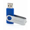 USB флеш накопитель eXceleram 16GB P1 Series Silver/Blue USB 2.0 (EXP1U2SIBL16) - Изображение 2