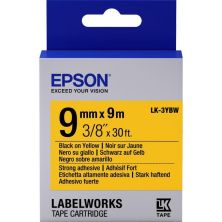 Лента для принтера этикеток Epson LK3YBW (C53S653005)