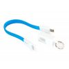 Дата кабель USB 2.0 AM to Micro 5P 0.18m blue Extradigital (KBU1785) - Изображение 1