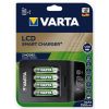 Зарядное устройство для аккумуляторов Varta LCD Smart Plus CHARGER +4*AA 2100 mAh (57684101441) - Изображение 3
