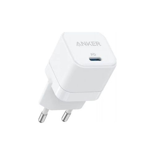 Зарядний пристрій Anker PowerPort III 20W Cube (White) (A2149G21)