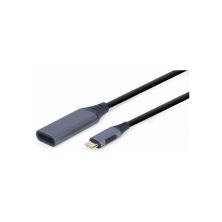 Перехідник USB-C to DisplayPort, 4К 60Hz Cablexpert (A-USB3C-DPF-01)