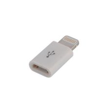 Перехідник Lightning to Micro USB Lapara (LA-Lightning-MicroUSB-adaptor white)