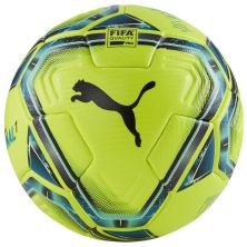 М'яч футбольний Puma team FINAL 21.1 FIFA Quality Pro Ball Уні 5 Салатовий / Чорний / Синій (4062451442637)